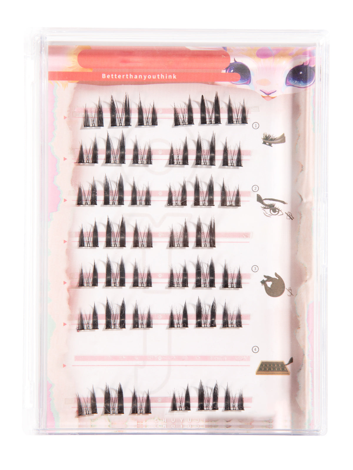 Cluster eyelash